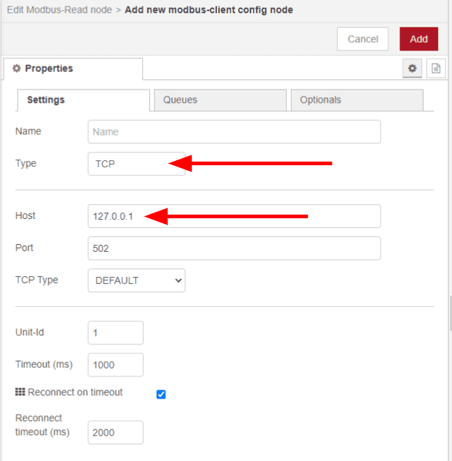 Setting the protocol and IP address Setting the protocol and IP address